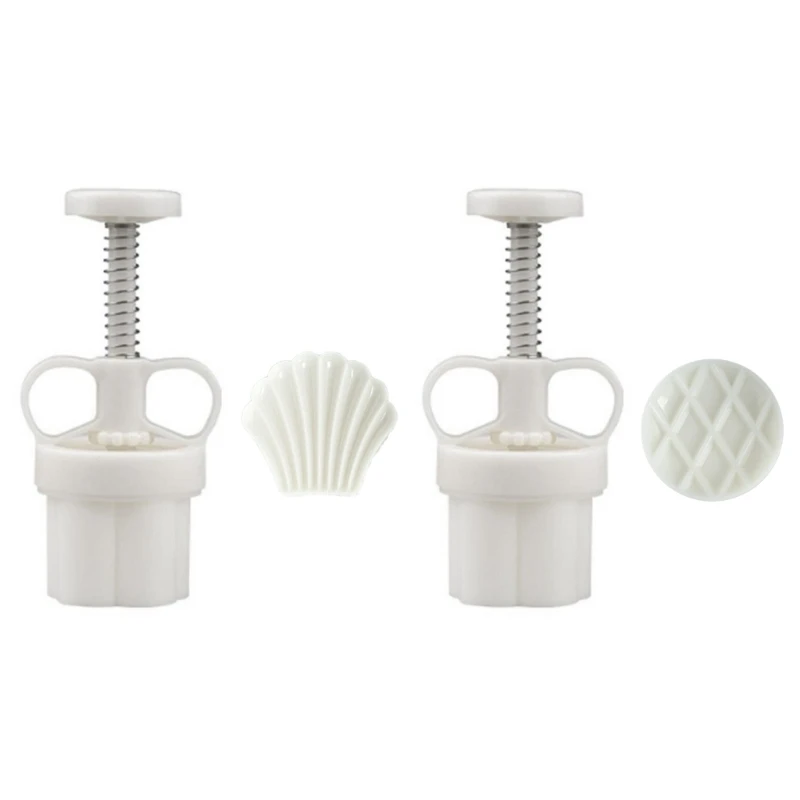 

50 г формы для выпечки лунного торта в форме ракушки/ананаса, ручной инструмент для украшения moonторт