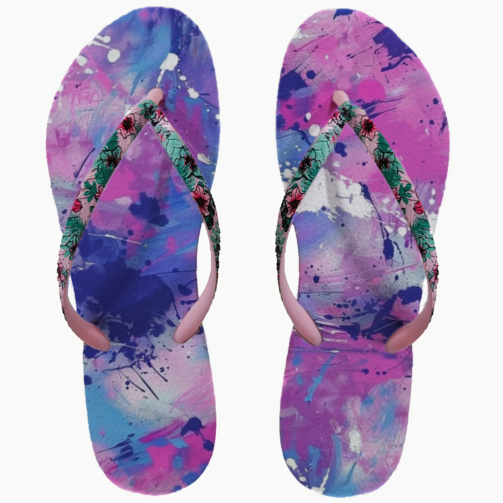 Сандалии пляжные женские летние шлепанцы на нескользящей подошве из ЭВА