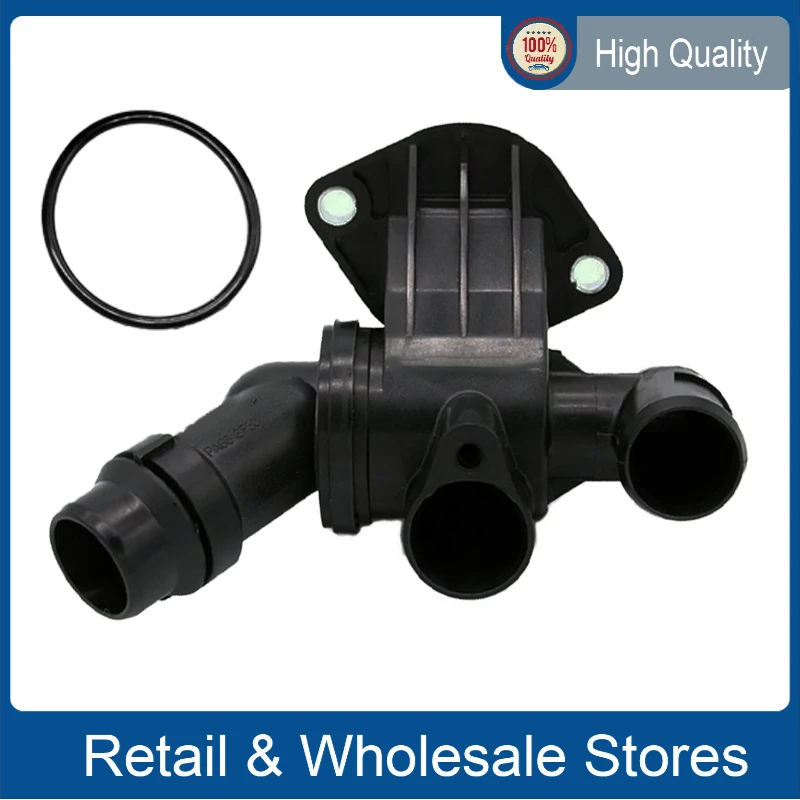 

Coolant Thermostat & Housing 06D121111G For Audi A4 A4 Quattro 2.0L 2005 2006 2007 2008 2009 06F121111F 11654024036