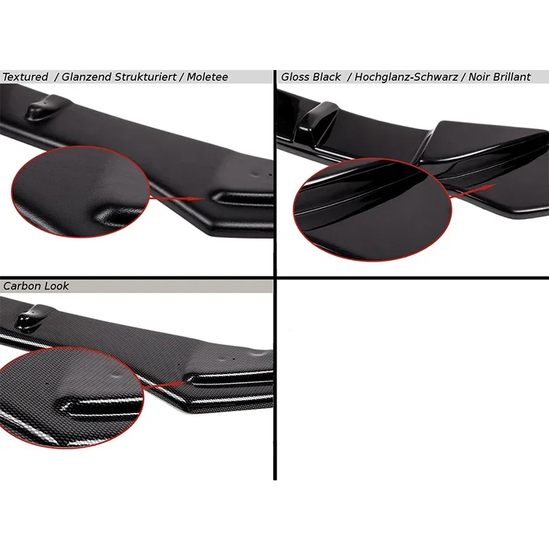 Передний диффузор Maxton Shovel для Ford Focus Mk4 STst-line 2019-2021, передний спойлер, автоаксессуары, нижняя защита переднего бампера (art.: 3920d040be92c) - 3920d040be92c