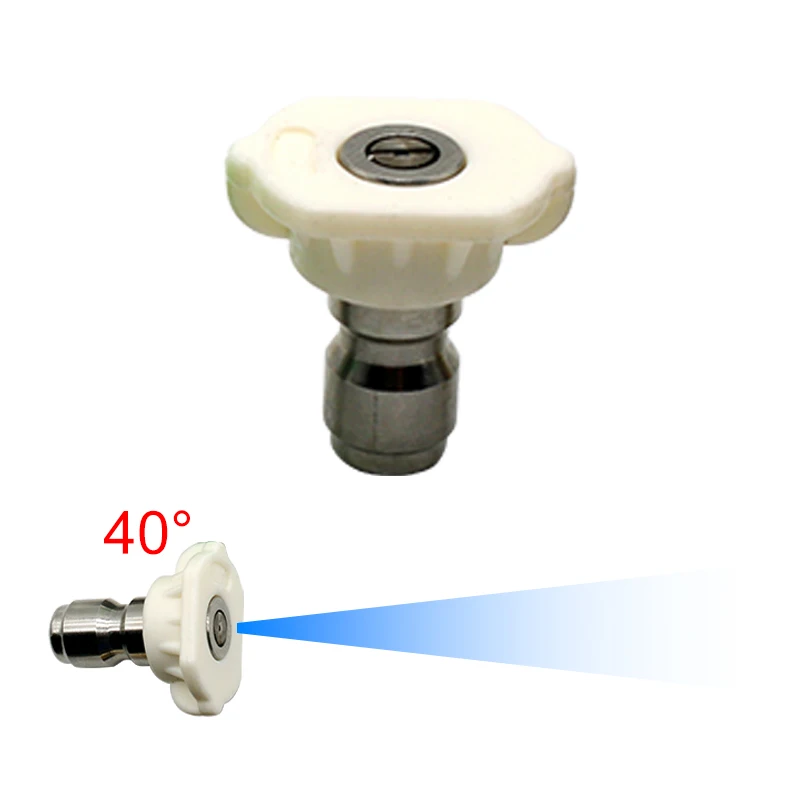 

1 шт. 1/4 "быстроразъемная садовая насадка для мойки высокого давления 0 15 25 40 60 градусов насадка для полива мыла наконечник для уборки сада