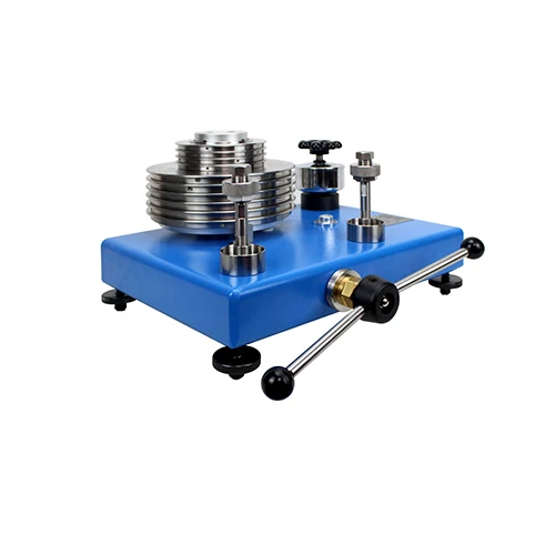 

Piston type YS-600 pressure gauge Dead weight tester 1- 60MPa