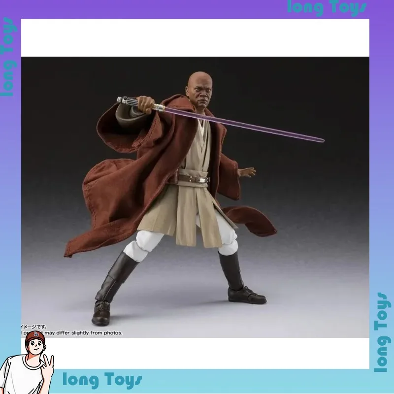 В наличии 100% оригинальная эксклюзивная фигурка BANDAI S.H.Figuarts shf Tamashii Nations Star Wars Revenge Of The Sith Mace Windu (art.: 3920dbefc37eb) - 3920dbefc37eb
