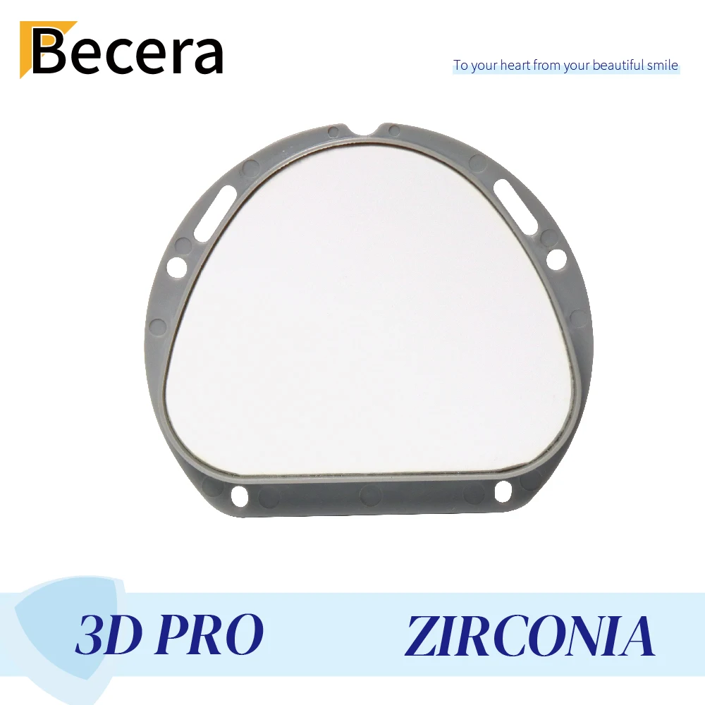 

5 Pieces Becera Dental Zirconia Block 3D Pro Multilayer Discs 6 Layers Translucency 46-49% for Amann Girrbach Milling Machine