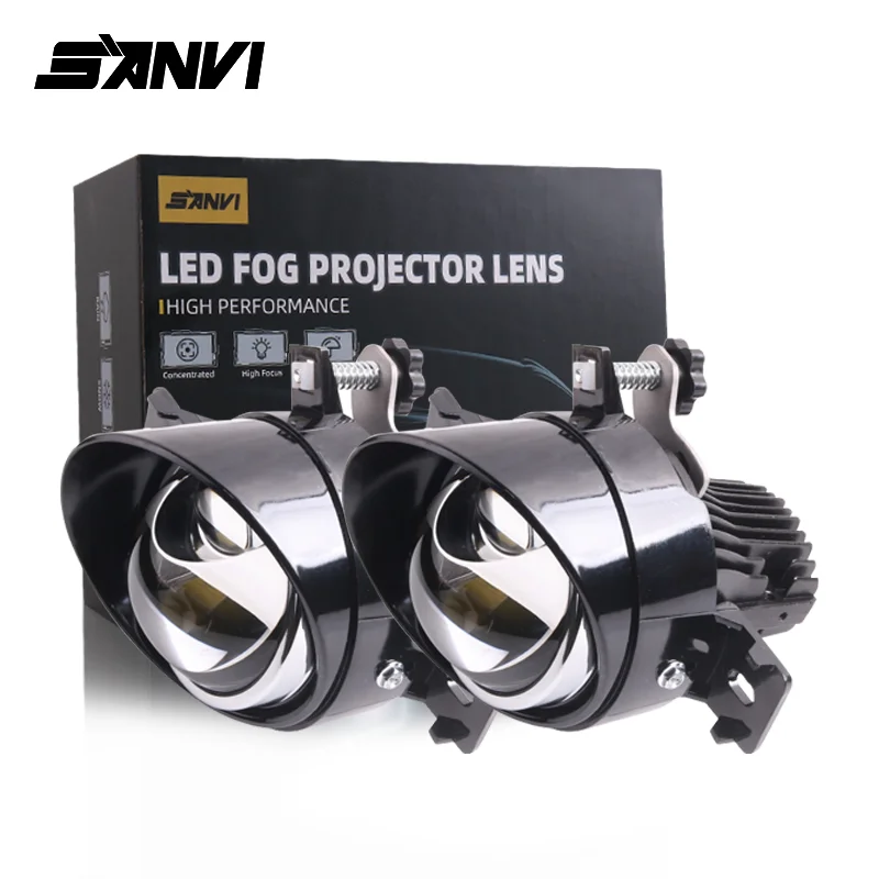 Bi светодиодный Противотуманные фары Hyperboloid для Nissan Qashqai J10/Juke/X-Trail T30 T32/Navara NP300/Versa