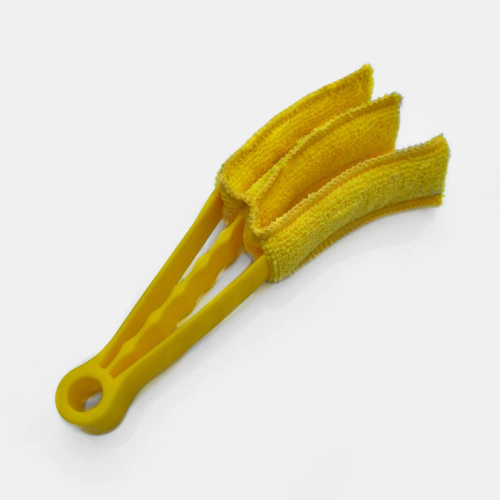 

1x Car Cleaning Accessories Auto Air Conditioner Vent Blinds Brush Cloth Cleaner Pink/Red/Orange/yellow/blue Car Cleaning Brush