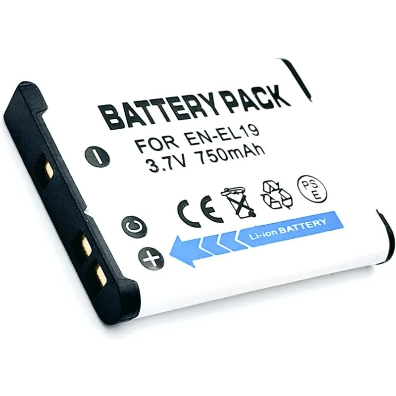 2 аккумулятора и зарядное устройство LCD USB для цифровой камеры Nikon Coolpix S6800 S6900 S7000