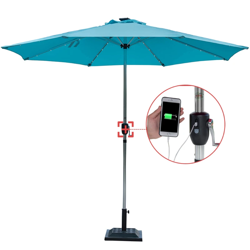 

Foreign trade supply12X18mm Outdoor garden umbrella solar