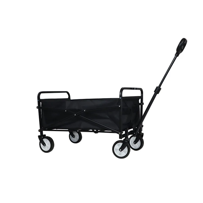 

Outdoor Trolley Multi-function Handling Picnic Camping Aluminum Alloy Portable Folding Pull Rod Trailer Shopping Fishing Stall