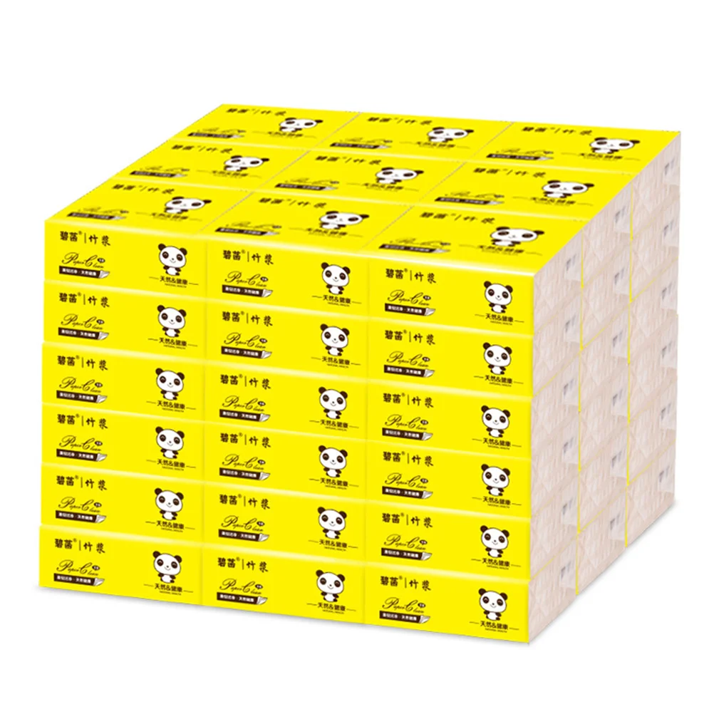 

9 Packs Paper Towel Pulp Extraction Type Healthy Cleaning Towel Paper Tissues for Car Hotel Home