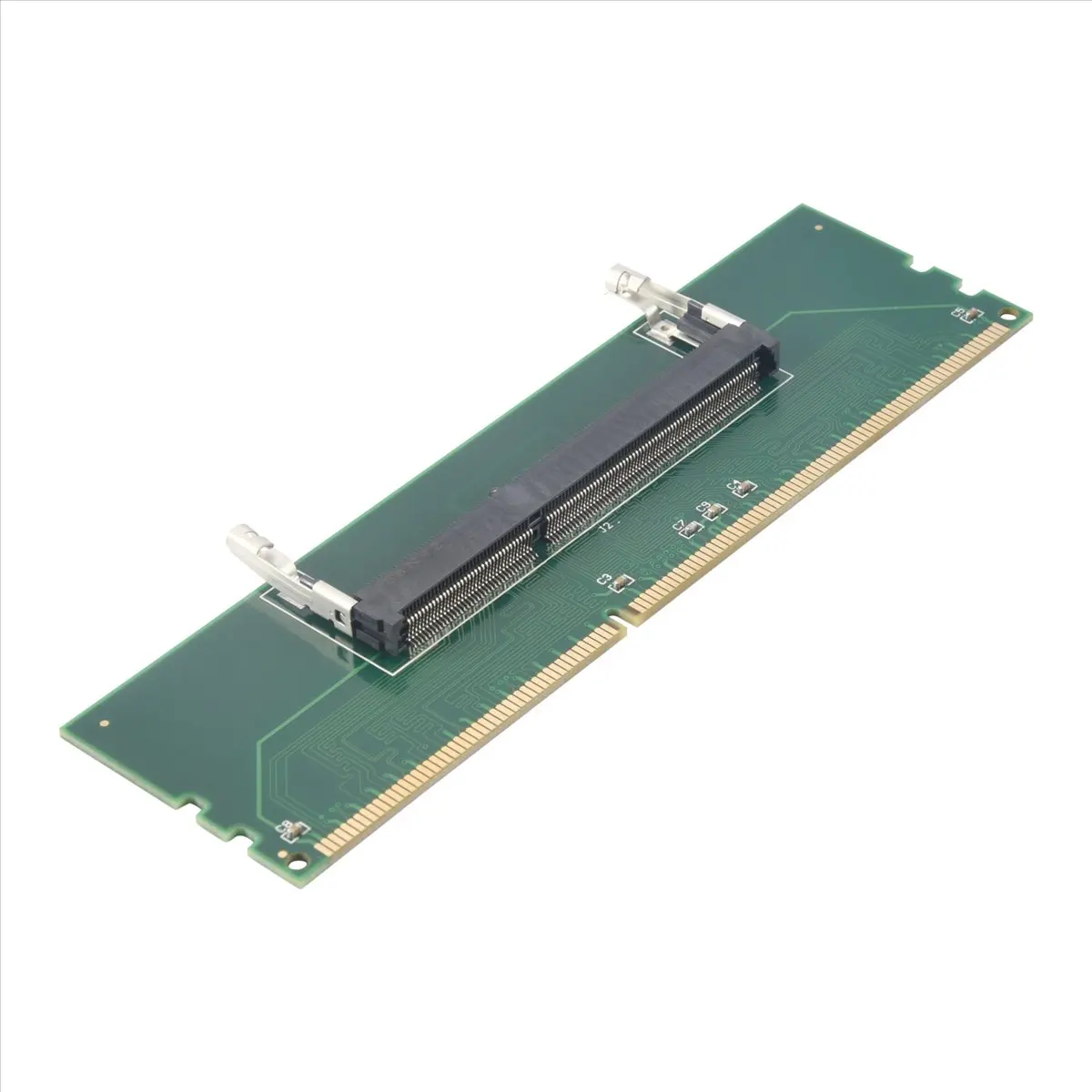 Фото 【A65I】 Адаптер памяти 1.5V DDR3 204 Pin SO-DIMM для ноутбука в слот DIMM для настольного компьютера №2