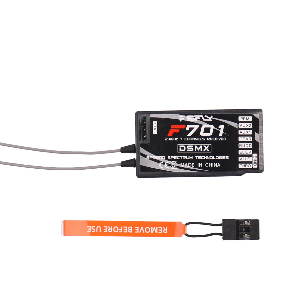 

F701 7CH Channels 2.4GHz 7 Receiver For DX8 DX7 JR RC Spektrum DSMX TRansmitter