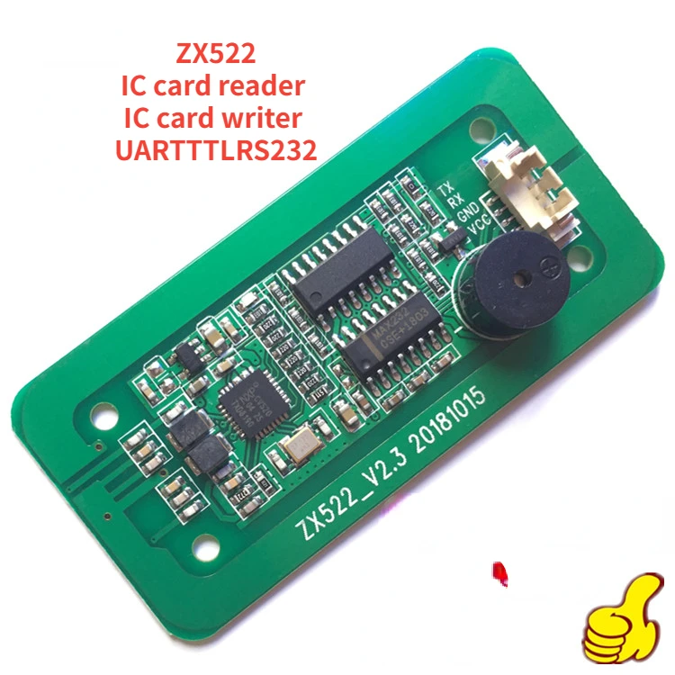 

IC Card/S50/S70 Card/electronic Label/NFC Card Reader IC Reader RS232 TTL Serial Port