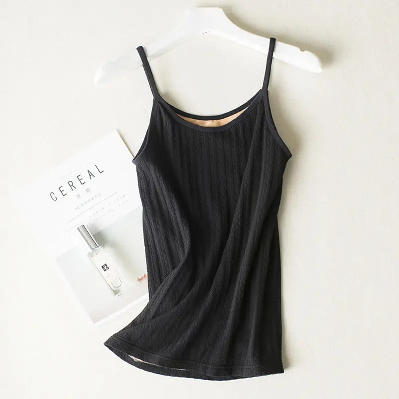 

Thick Underwear Thermal Underwear Tops Winter Women Sleeveless Tank Tops