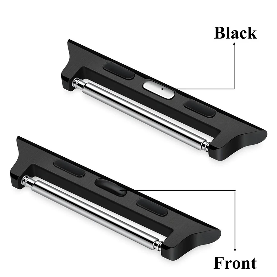 Металлическая застежка-переходник для ремешка Apple Watch Series 8/7/6/SE/5/4 45 мм 41 44 40 S8 Ultra 49