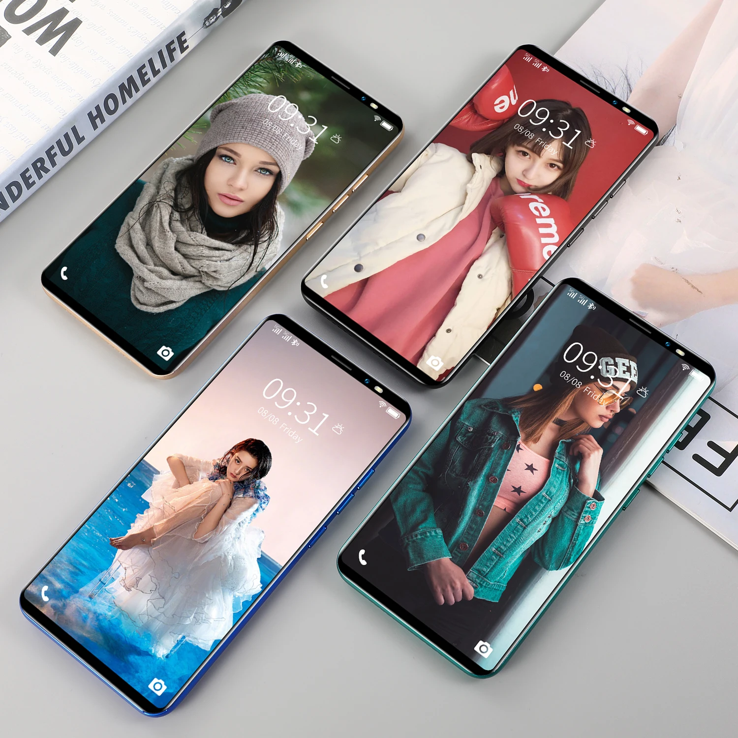 5 8 inch 6gb 128gb 18mp 21mp smartphone android cell phone unlocked mobile phones celulares smartphones global version 5g phone free global shipping