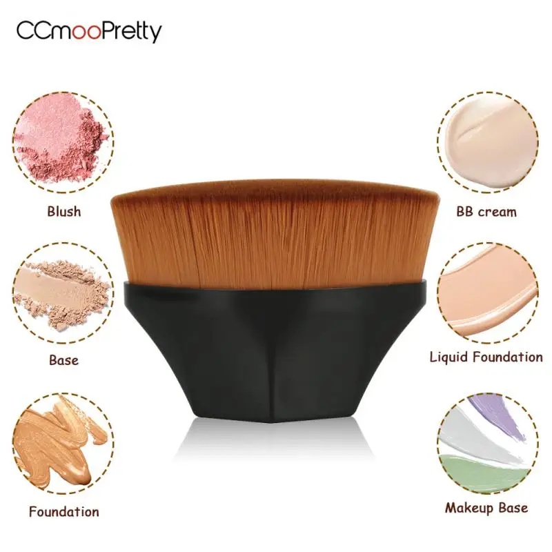 

Diamond Hexagon Makeup Brush Beauty Powder Blush Brushes Fast Professional Foundation BB Cream Brush Cosmetics Soft Base Make Up