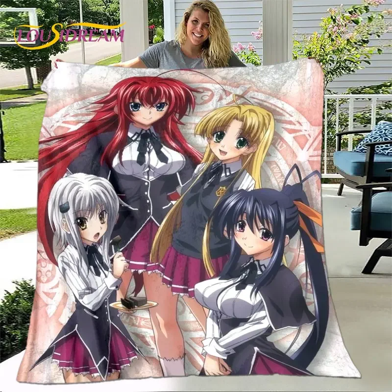 Пикантное мягкое плюшевое аниме одеяло для старшей школы D× D покрывало гостиной
