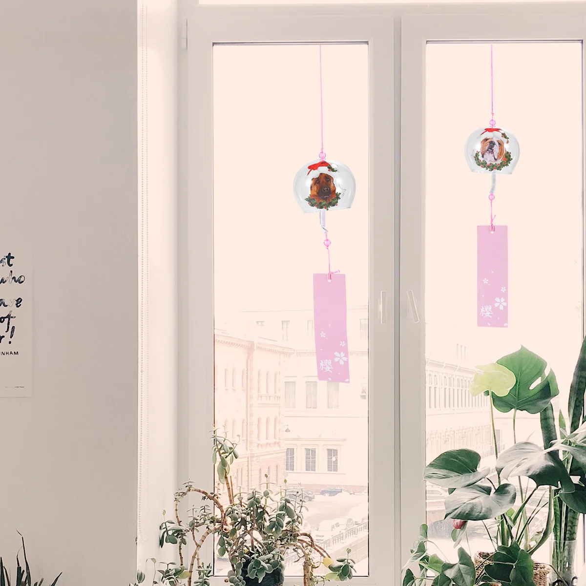 

2 шт., декоративные колокольчики в японском стиле