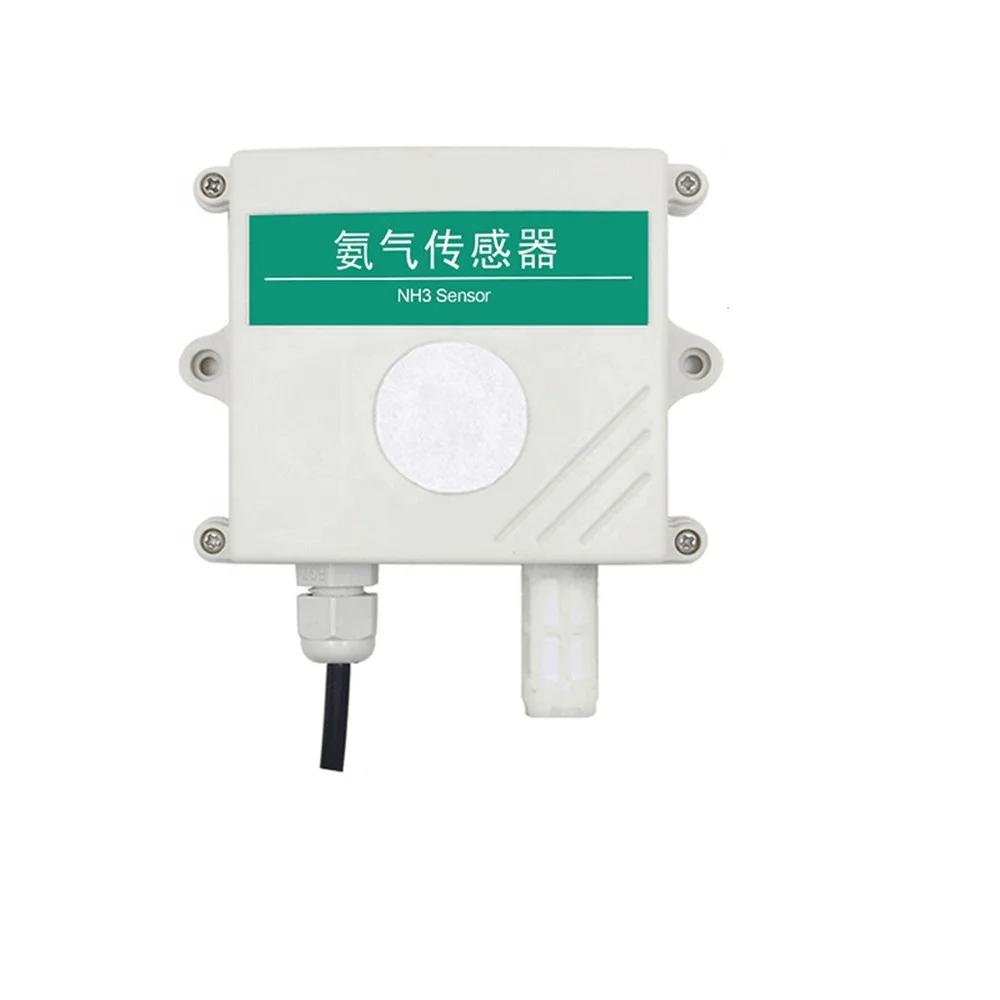 

Taidacent 0-100PPM/500PPM 4-20ma 0-5V/10V Analog RS485 Modbus RTU Ammonia Level NH3 Gas Leak Detector Sensor Transmitter