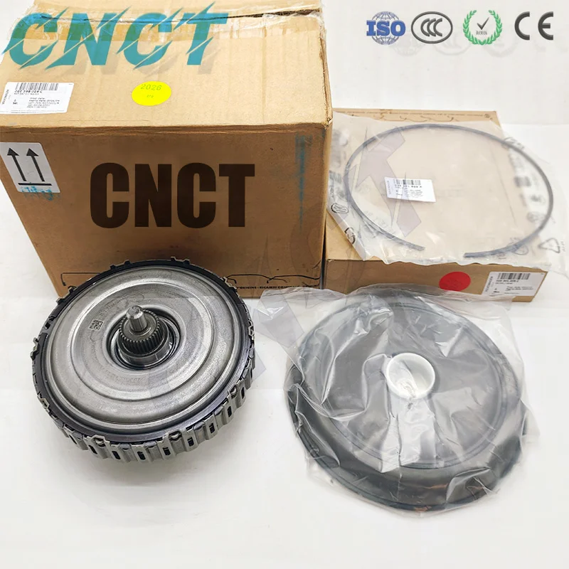 

DQ250 02E Автоматическая многопластинчатая двойная муфта в сборе для трансмиссии Volkswagen Audi 02E398029C, крышка восстановления сцепления, новая