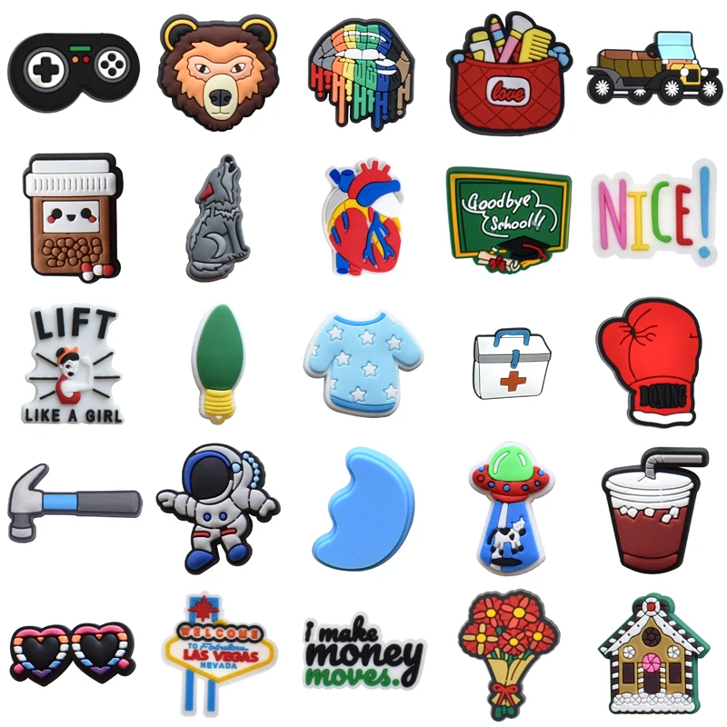

Set Jeans Women Charm Men Shoes Accessories Boy Girl Gifts Shoe Charms Packs Kids Decorations for Crocs Para Pins Wholesale Bulk