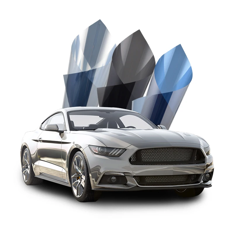 

No Fading Auto Black Solar Car Window Film Tint Best Price Anti Scratch 2 Ply Glass Tint Nano Ceramic Window Film for Cars
