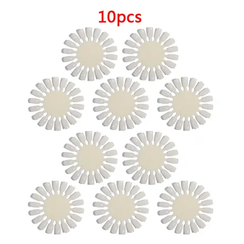 5/10 шт., демонстрация накладных ногтей