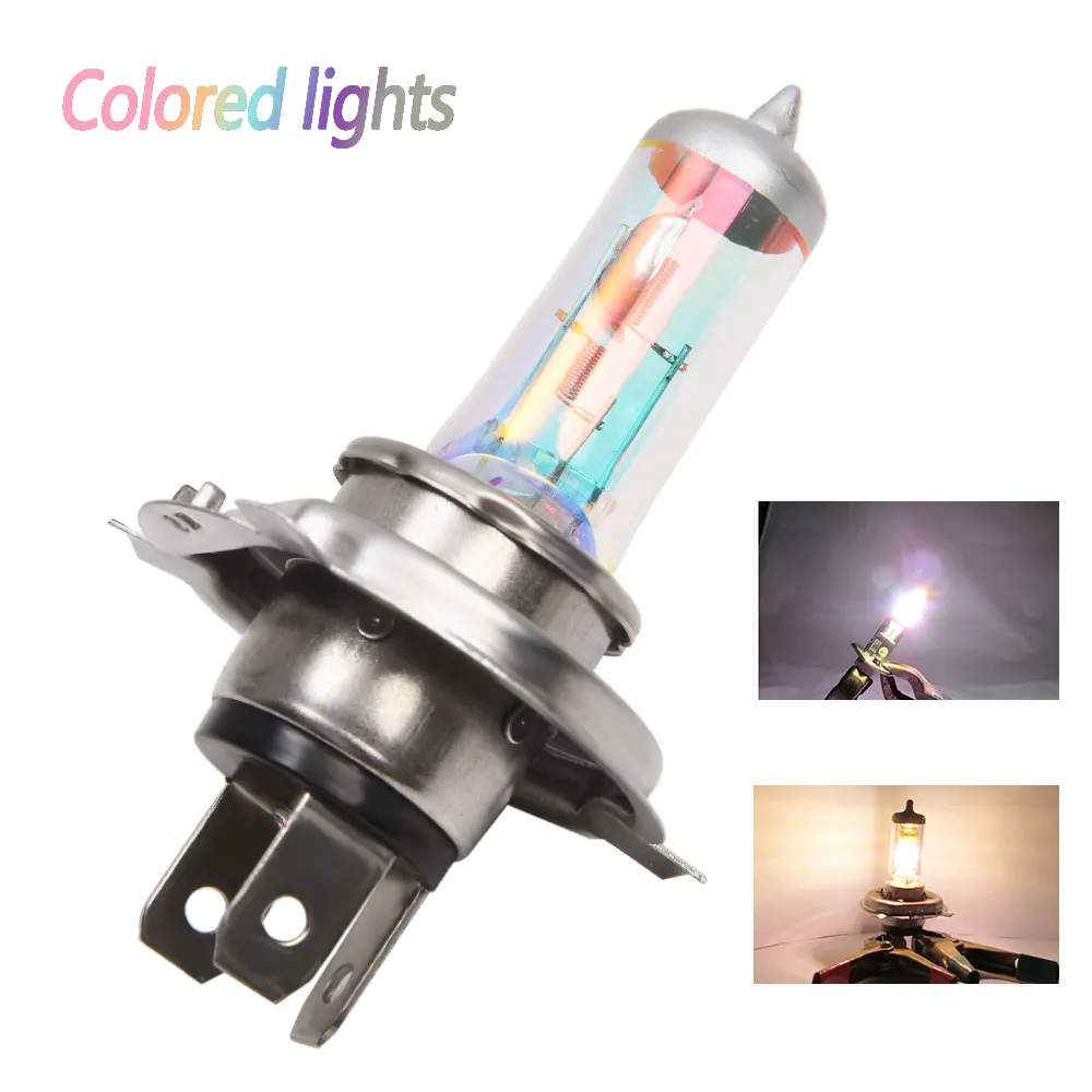 H4 Галогенные Автомобильные Фары 2 Шт. 12 В 55 Вт Супер Яркие Ближнего/far Beam Для