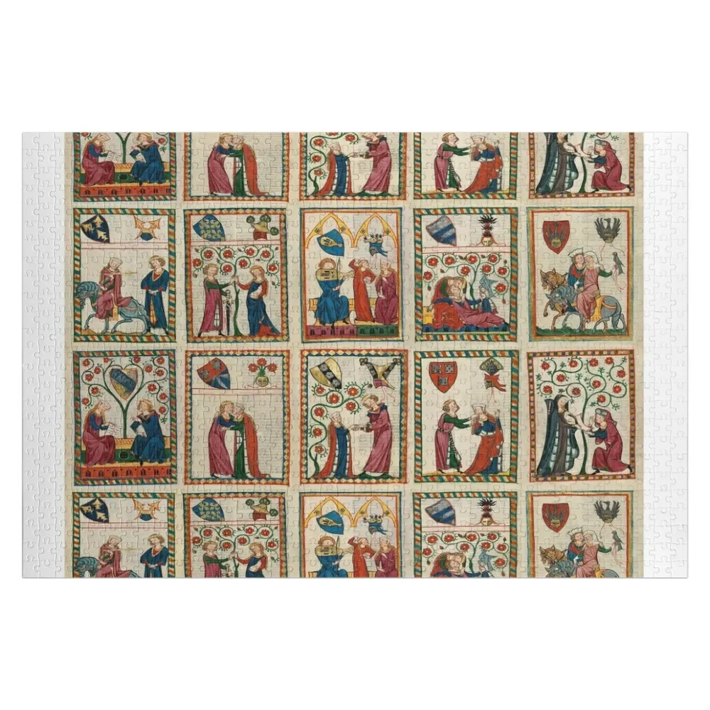 Пазл Codex Manesse индивидуальные подарки для детей деревянные животные