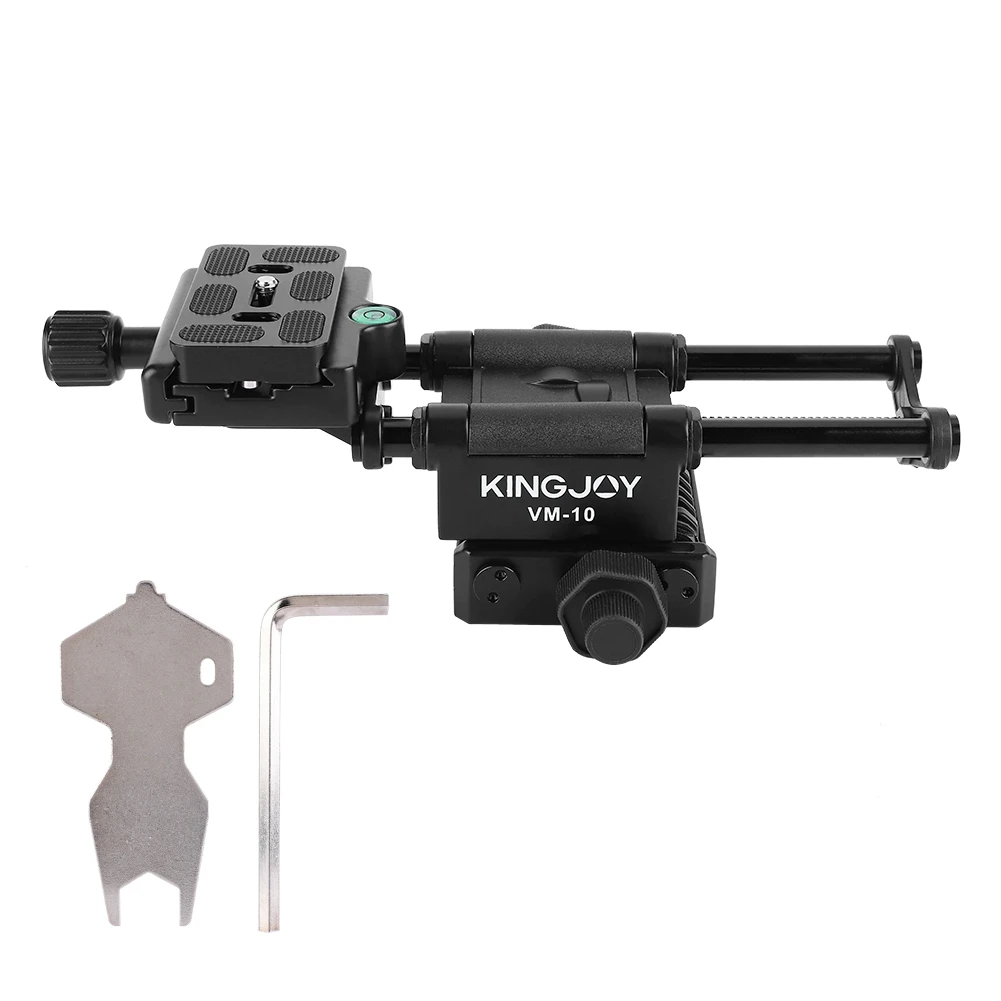 VM-10 Macro Camera Slider DSLR Adjusting Rail Focusing Head Adapter Holder