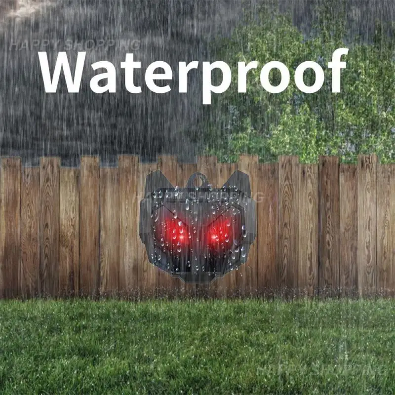 

Cat Dog Repellant Red Led Laser Deer Solar Strobe Cat Dog Outdoor Supplies Deterrent Device Flashes Automatically At Night New