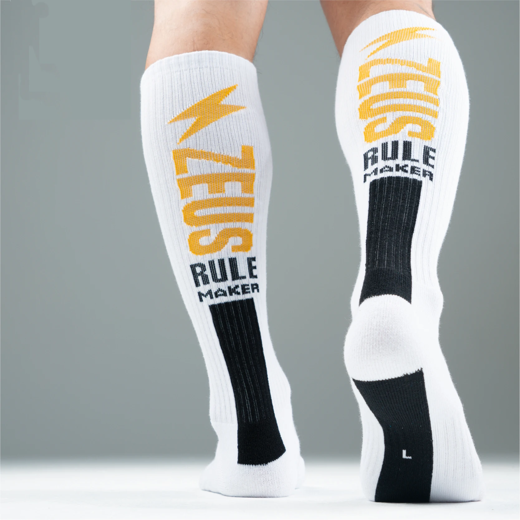 1pair Fashion Original Letter Party Sock Sexy Men Sports Tube Streetwear Exercise Sock Comfortable