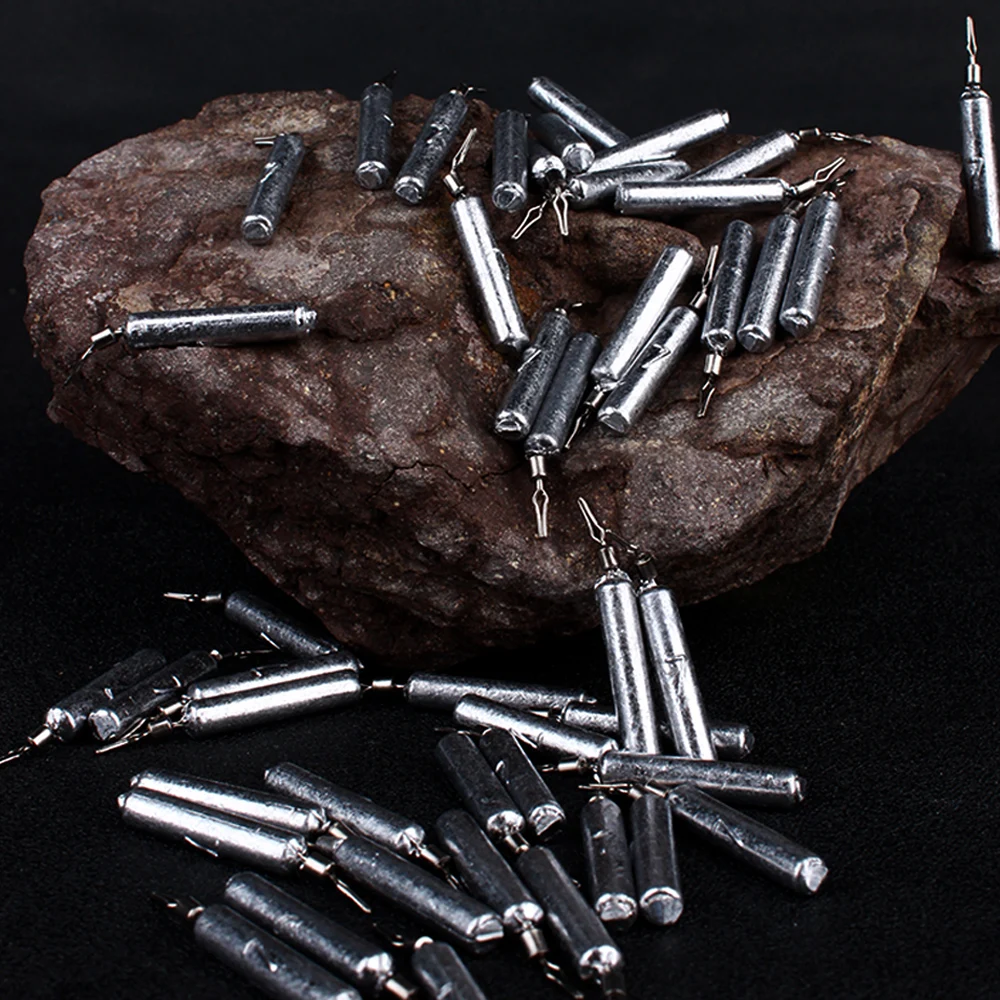 FTK 50 шт./лот Fishing Sinker3.5g 7 г 10 14 грузила для рыбалки на карпа рыболовные приманки