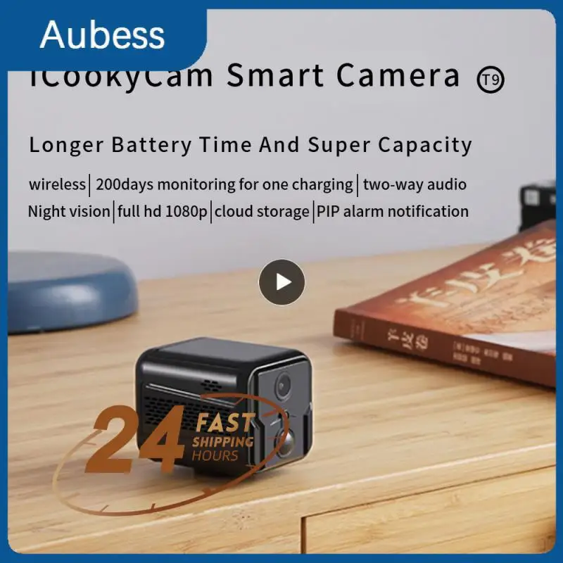 

Video Surveillance Hd Camera Recorder Wifi 1080p Remote Monitor Ip Camera 140° Diagonal Wireless Camera Home Security Camcorder