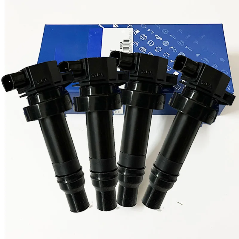 

4PCS 27301-2B010 273012B010 Ignition Coil For Hyundai Accent 2012-2017 Veloster 1.6L-L4 Kia Rio Soul 12-19 1.6L 27301 2B010