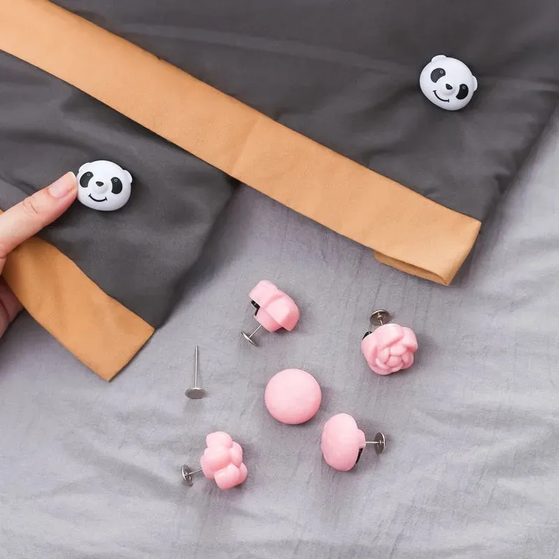 

8 шт., держатели для простыни и прищепок