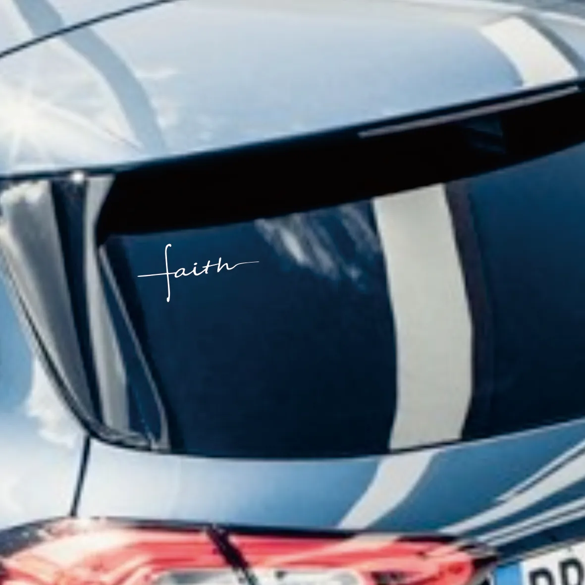 Наклейка с христианскими религиозными мотивами Виниловая наклейка для окна