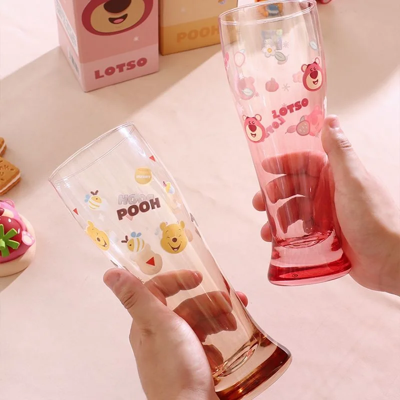 Новинка стакан для пива с изображением медведя из Диснея лозуна пуха кантонской