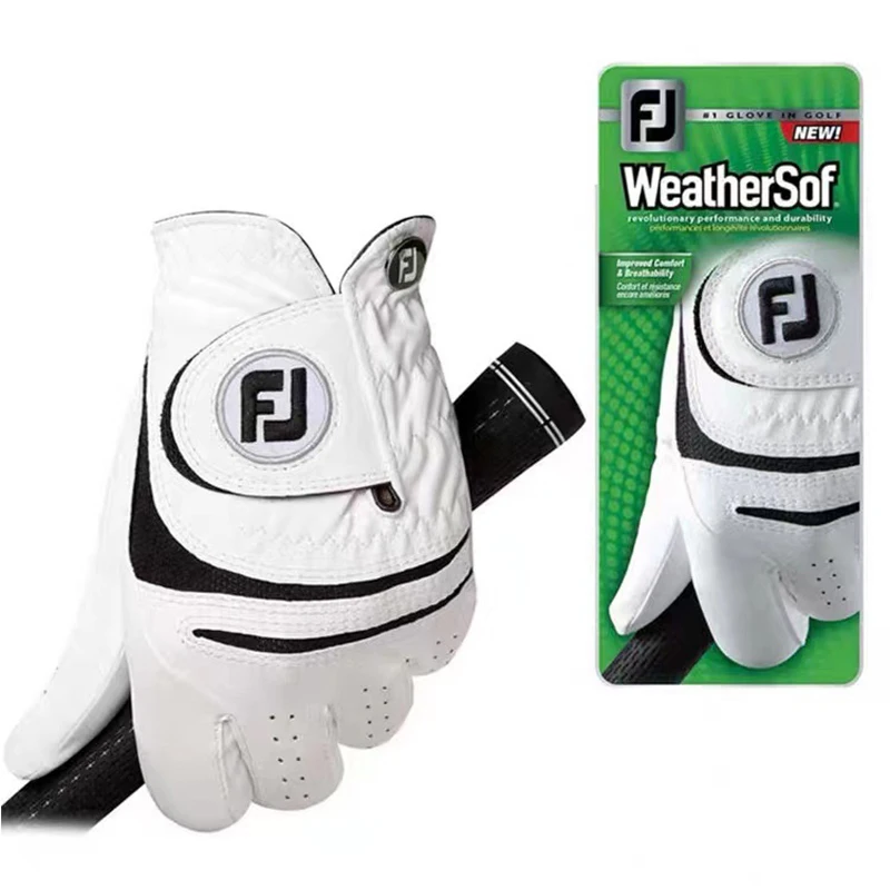 GOLF GLOVES Men's Glove Micro Fiber Soft Lambskinleft hand right hand Anti-skidding Non slip particles Breathable Golf Glove