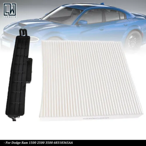 

New Cabin Air Filter & Filter Access Door Fit For 09-19 Dodge Ram 68052292AA