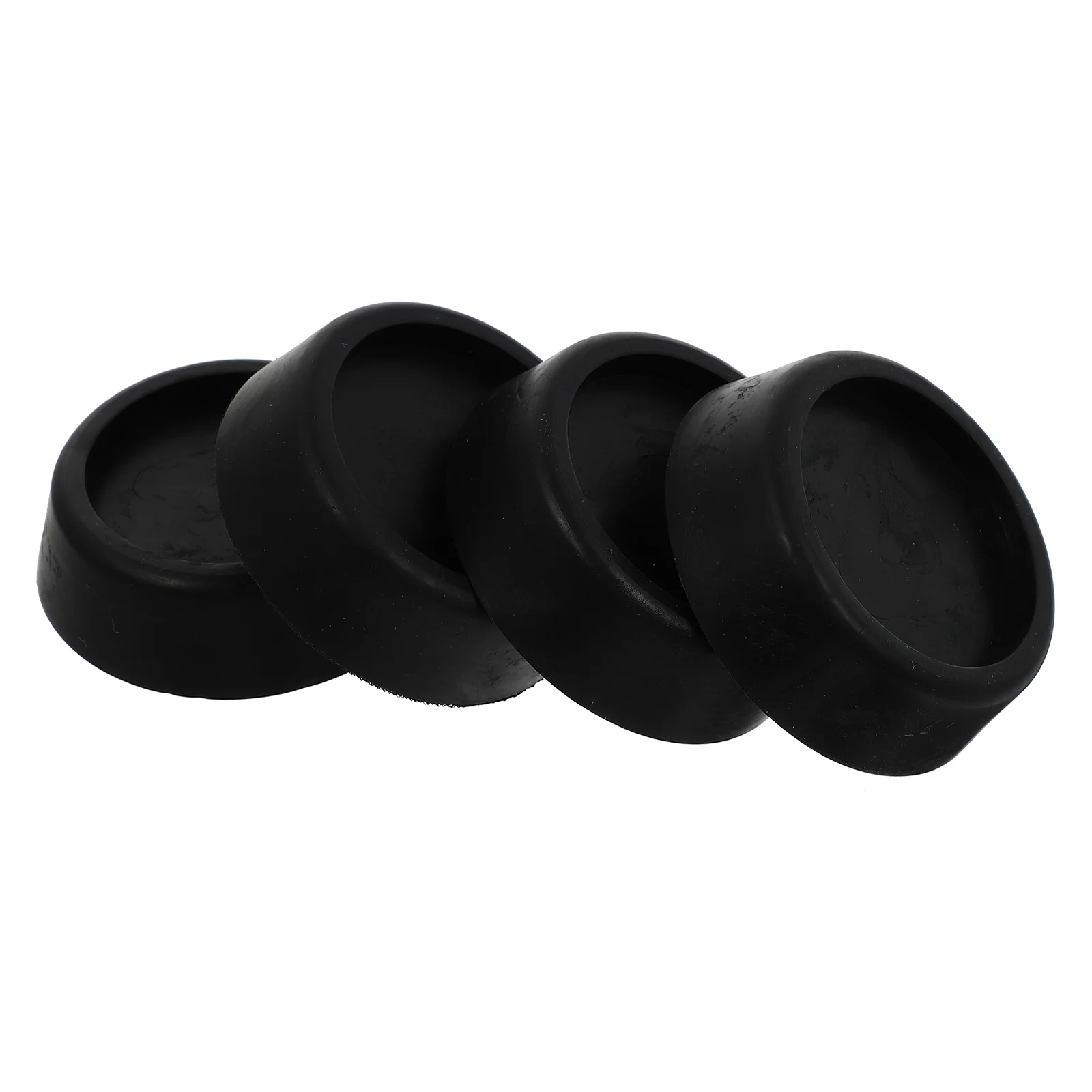 

4 Pcs Furniture Leg Pads Refrigerator Supports Non Slip Washing Machine Silicone Holder Fridge Mat