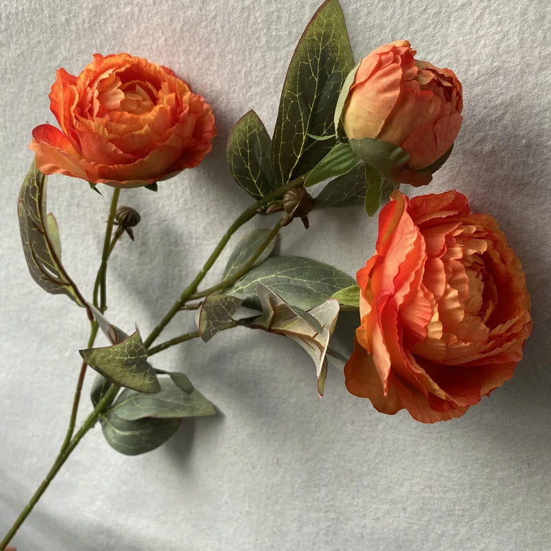 3-головочная масляная живопись круглая Свадебная декорация ретро осенний