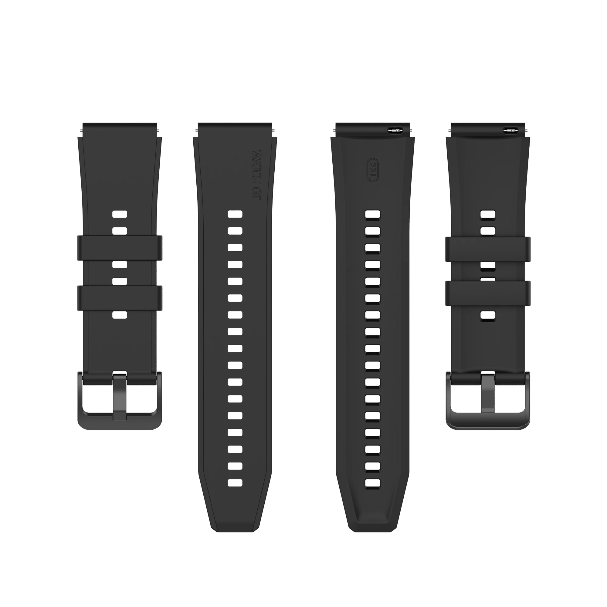 Фото Силиконовый ремешок 22 мм/20 мм для Huawei Watch 3 Pro, браслет GT2e/GT3 Pro, ремешок для Amazfit GTS4/GTR4/Samsung Watch 6/4 Classic №4