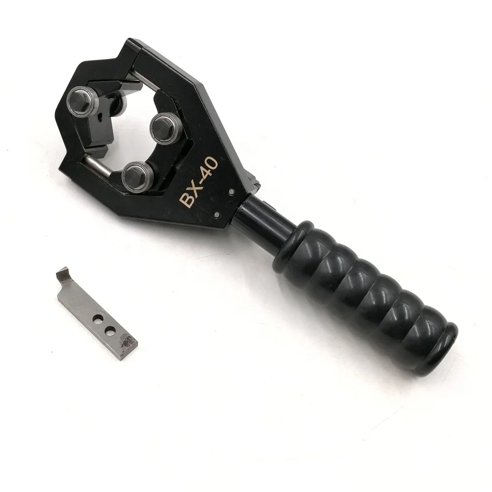 

Mechanical Rotary Wire Stripper BX-40 Manual Copper Used Cable Stripping Tool