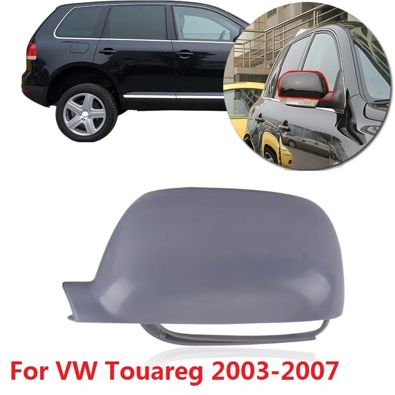 

Крышка QX для VW Touareg 2003-2007, зеркальная крышка, боковая крышка заднего вида, основной цвет корпуса (без краски любого цвета)