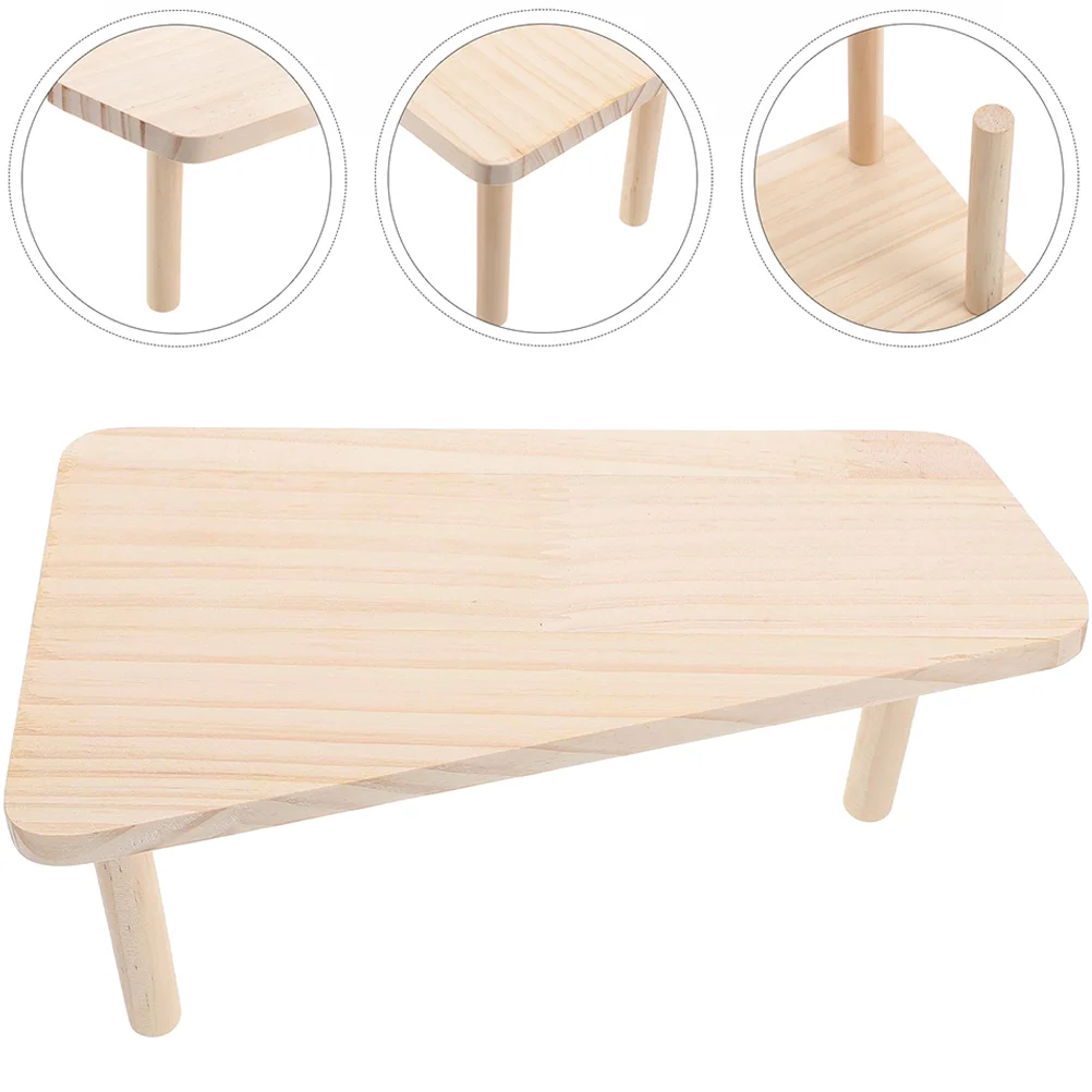 

Hamster Chinchilla Platforms Accessories Deskrat Cage Platform Guinea Wooden Funny Delicate