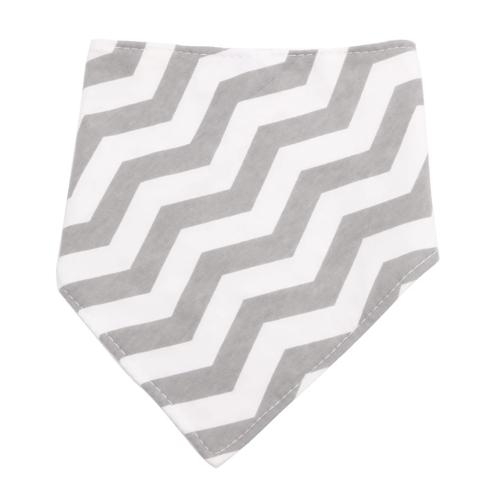 

Baby Girls Boy Kids Saliva Towel Bandana Bibs Infant Dribble for TRIANGLE for He