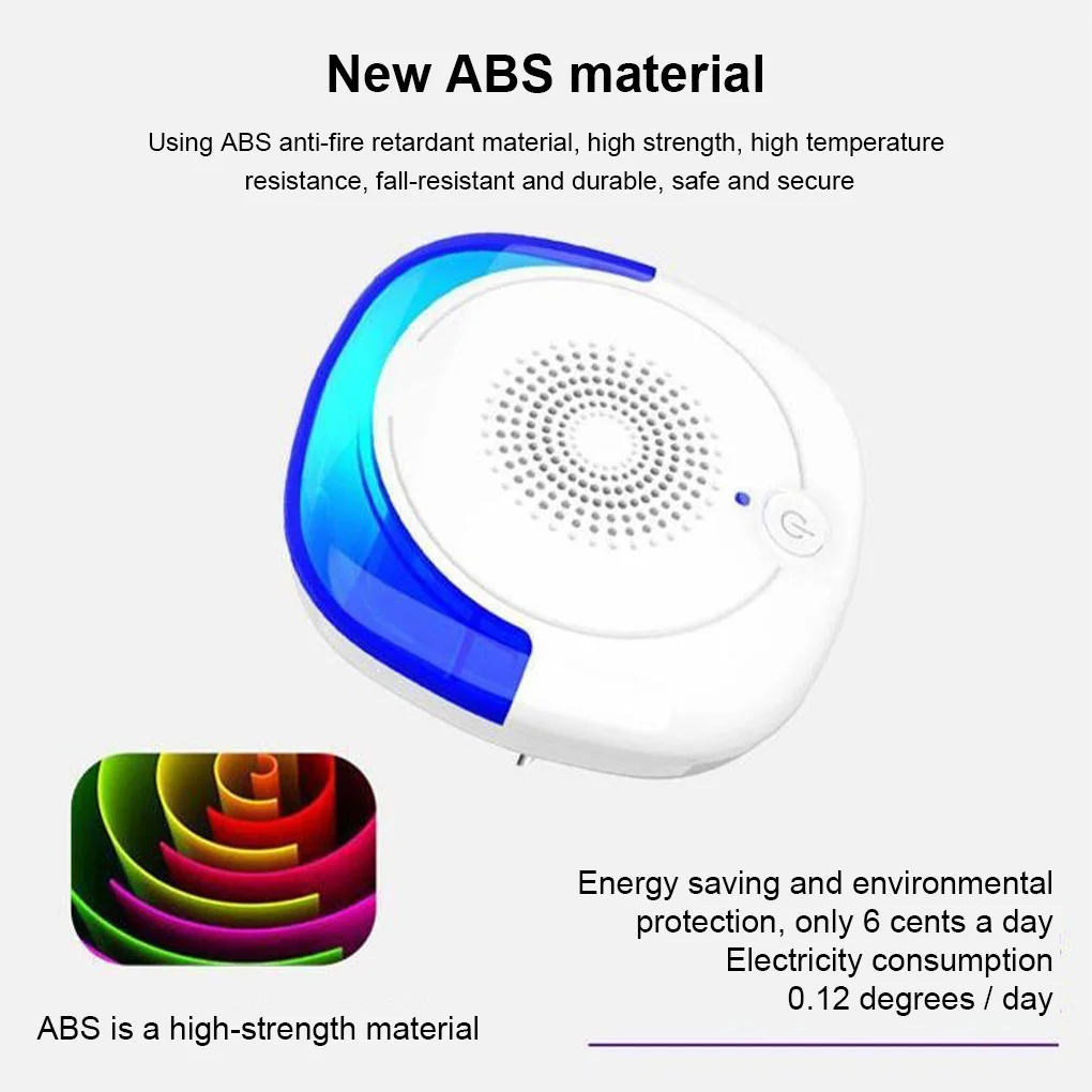 Ультразвуковой отпугиватель насекомых крыс 360 градусов