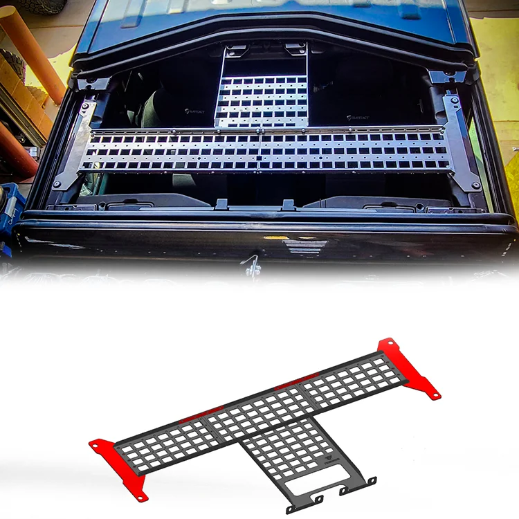 

Spedking High Quality 2018 Car Offroad 4x4 Auto Accessories Overhead Molle Shelf For Jeep Wrangler
